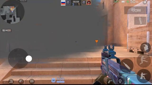Играю в напарники в standoff  2