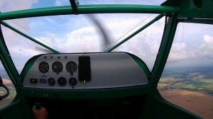 самолёт СКА-3 проверка на срыв, короткая посадка.