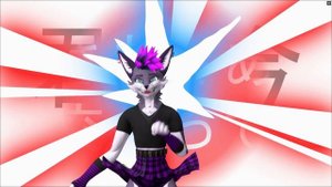 [VRChat Furry MMD]  | Rexouium Furry Dance 21 | Okinimesumama Eve