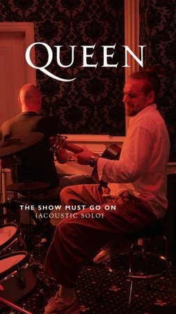 Queen - The Show Must Go On на гитаре Covenant 160MTE