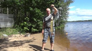 Троллинг на Верхней Волге в июле не всегда бывает результативным.