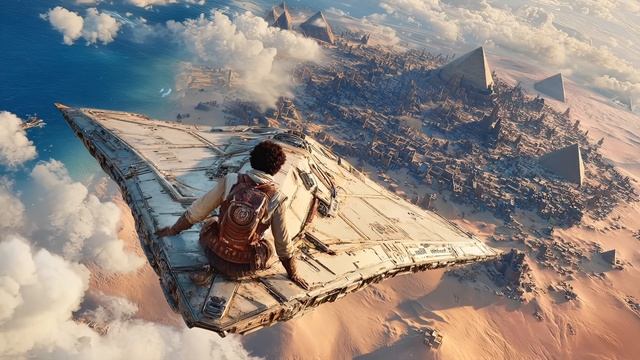 Cradle Beautiful Egyptian Sci Fi Ambient Music 🎧𓂀 from Ancient Times Before History