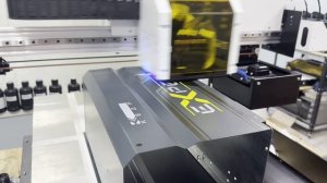 Печать на высоких заготовках на новом УФ принтере А2, заготовка 17 см