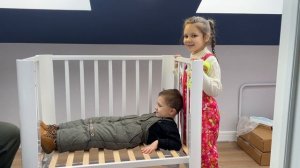 Тест кроватки Mr Sandman Sandee амбассадором Совета Матерей (Геленджик)