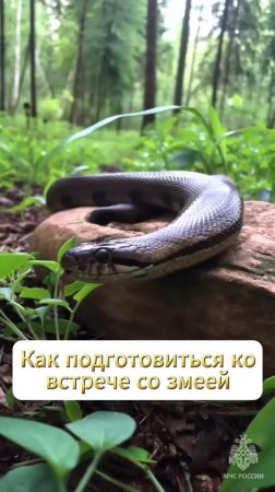 Как подготовиться ко встрече со змеей #БезопасностьЭлементарно