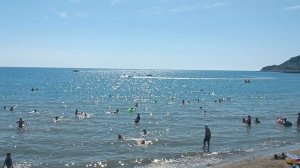 Лермонтово море пляж 🌊☀
