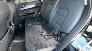 Установка полного комплекта накидок из алькантары