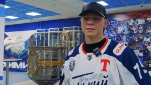 Никита Артамонов с Кубком чемпионов России в Нижнекамске