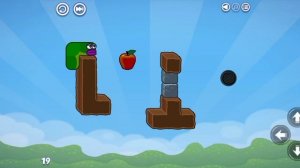 Змейка За Яблоками В Игре Apple Worm