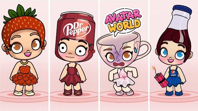 ИНТРИГИ! БАЛЕРИНА ПЕПСИКОЛИНА!, Балерина Пепперина и балерина Капуцина в AVATAR WORLD