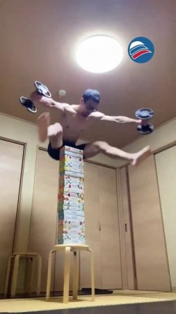 Уникальные способности японца: прыжки, которые удивили пользователей