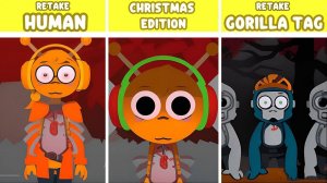 INCREDIBOX SPRUNKI🔄 | HUMAN vs XMAS vs GORILLA TAG! 🦍 ТРОЙНОЙ ВЫБОР! #сезонконтентаRUTUBE