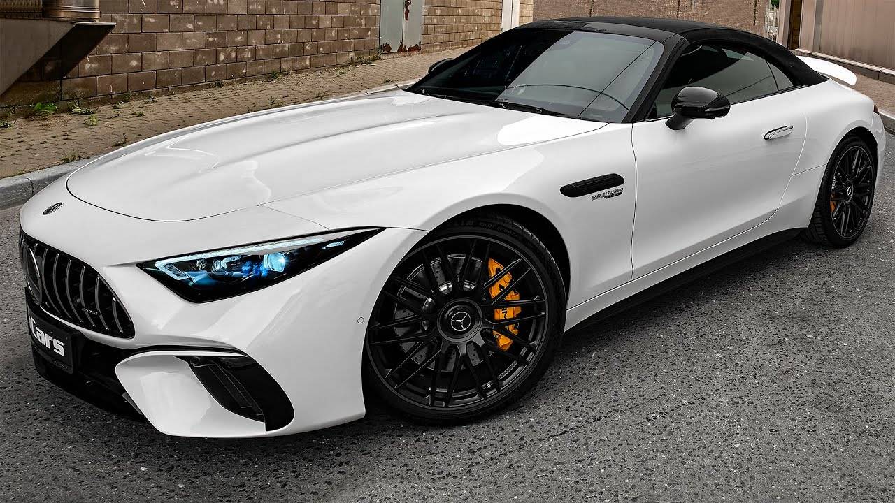 Mercedes-AMG SL 63 — звук, интерьер и экстерьер в деталях