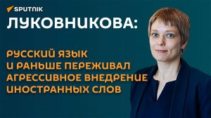 Луковникова: нужно ли бороться с иностранными заимствованиями в русском языке?