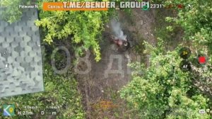 Операторы дронов 108-го ДШП включают нижнюю подсветку украинской пехоте на Запорожском направлен...