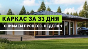 Каркас за 33 дня. Неделя 1