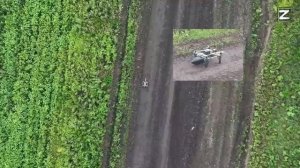СВО FPV-«ждун»  ВСУ  не дождался .