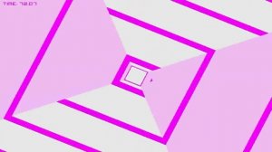 Playing Super Hexagon's evil twin, Super Square (Trailer Part II, 140.3 seconds on Hexagoner)