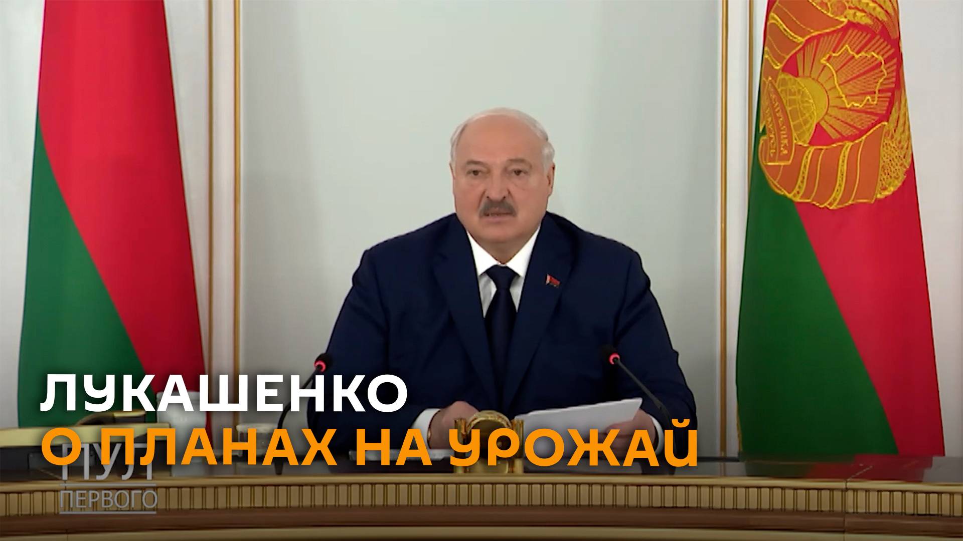 Лукашенко озвучил планы на урожай зерна в этом году