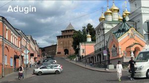 Нижний Новгород 🚙поехали Нижне-Волжская набережная, Рождественская, Кожевенная, Ивановский Съезд