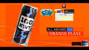 All Aboard the Orange Plane в энергическом напитке Raw Energy 100 KWT