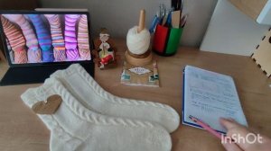 СП ,,Носки для лета. Сезон 2" с Еленой Велиной. Отчёт 3. Июль м-ц.