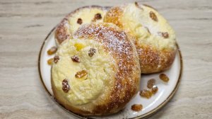 ВАТРУШКИ С ТВОРОГОМ. ВОЗДУШНЫЕ И ВКУСНЫЕ.