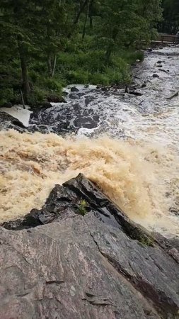 Карелия. Питкяранта. Водопад Нижний Койриноя. Karelia. Pitkyaranta. Lower Koirinoya Waterfall