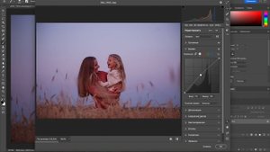 урок по обработке только в camera raw закатного кадра