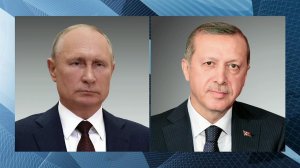 Владимир Путин провел телефонный разговор с президентом Турции Реджепом Тайипом Эрдоганом