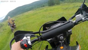 Рыбалка на малой речке , поездка на эндуро