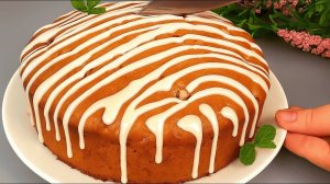 Простой ЯБЛОЧНЫЙ пирог 🍏 Орехи, корица и любовь в каждом кусочке