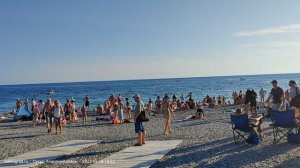 Пляж Сукко вечером 18 июля 2025 года