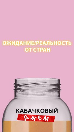 Ожидание/реальность от стран