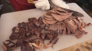 Кровяная колбаса Сандей, Свиные кишки