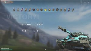 WoT Blitz. Мега нагиб на T-22 ср, 9.1K дамага, 6 фрагов.