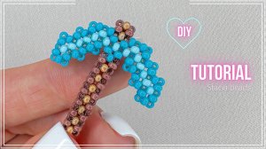 Как сплести 2D Кирка  ( Pickaxe  ) из бисера крестиком из игры Minecraft