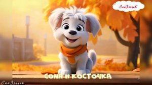 Сказка Соня и косточка мультфильм|АудиоСказка|народные|детские|рассказ|мама|онлайн|мультфильм|