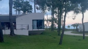 Закат на черных песках. Отель Magnika Resort. Грузия.