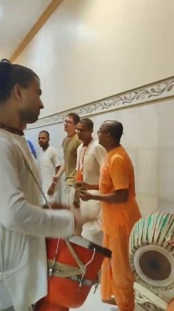Part 1 Sandhya Arati in Ekachakra Dham #jay #radhe #deities #shorts #iskcon