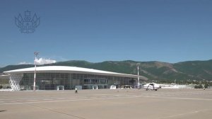 В аэропорт Геленджика после перерыва прибыл первый рейс
