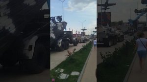 Отличная выставка военной техники под Ростовом