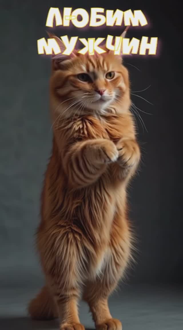 КОШКИ ЛЮБЯТ МУЖЧИН