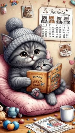 Веселые котики №451