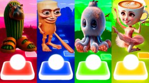 ИЛЬ КАКТО ХИППОПОТАМО 🆚 ТУН ТУН ТУН САХУР 🆚 БЛУБЕРРИ ОКТОПУСИНИ 🆚 БАЛЕРИНА КАПУЧИНО | Tiles №80