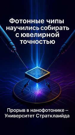 Прорыв в оптических чипах ускорит интернет и квантовые компьютеры!