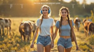 Как у нас да на селе девочки гуляли