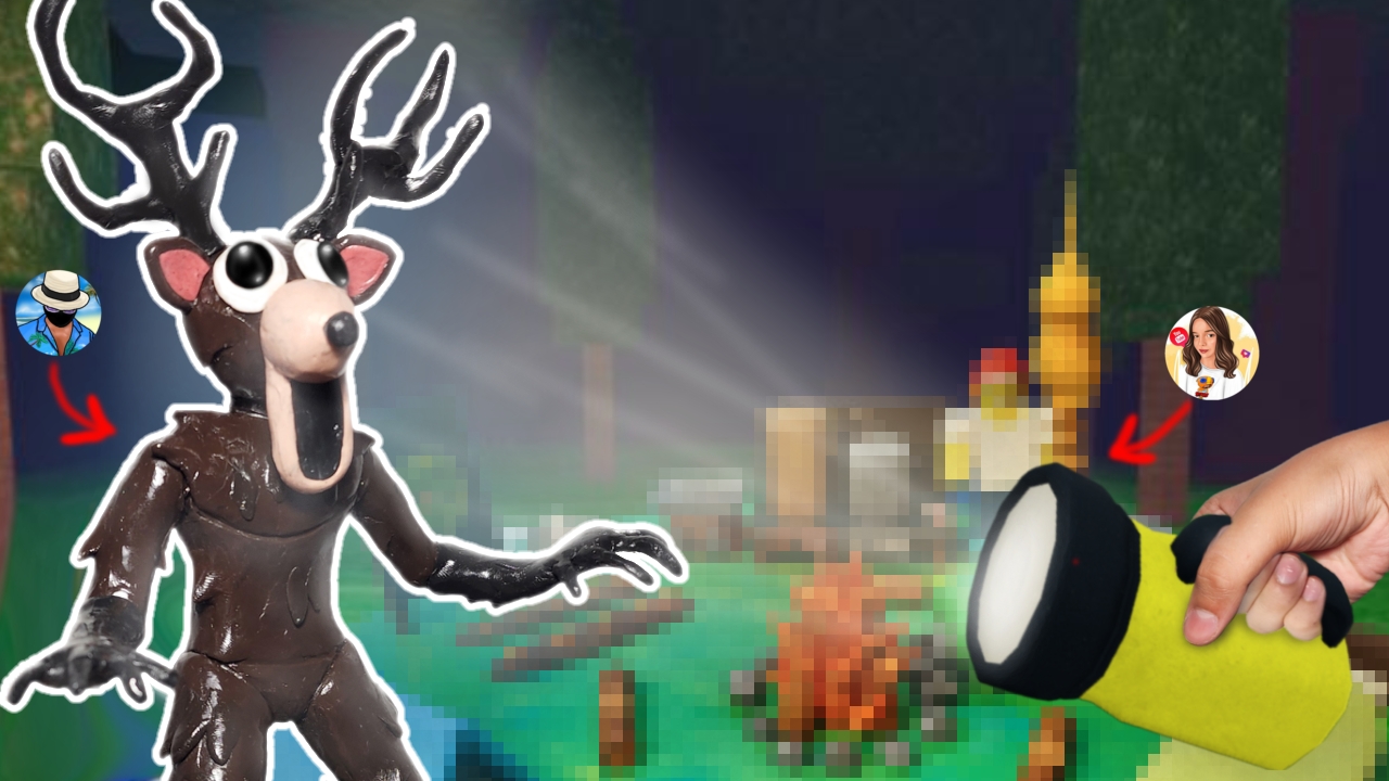 Как слепить ОЛЕНЯ из игры 99 Ночей в Лесу /99 Nights in the Forest !!! - ЛЕПИМ ВСЁ смотреть онлайн