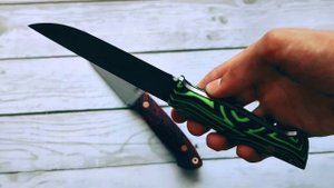 13000₽! 🔥 Обзор цельнометаллических ножей из стали ELMAX и рукояти из микарты