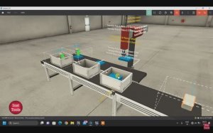 21 Pick and Place Robot (перемещения объектов из одного места в другое). Создание (прим) Factory I/O